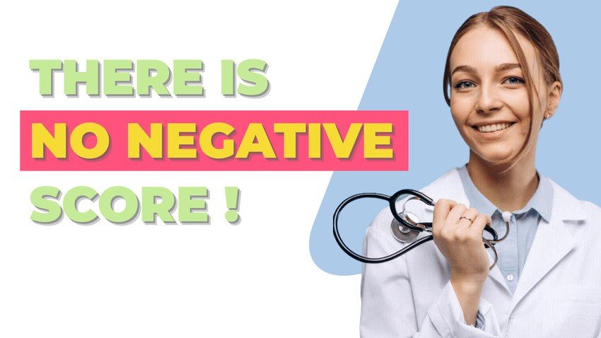 Prepare for the MCCQE1 exam with Ace QBank, where there is no negative score.