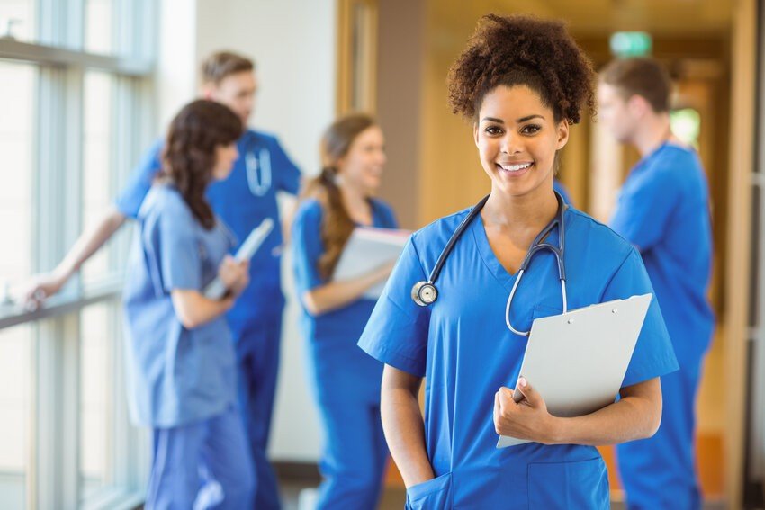 Female medical student getting ready for the MCCQE1 exam with Ace QBank